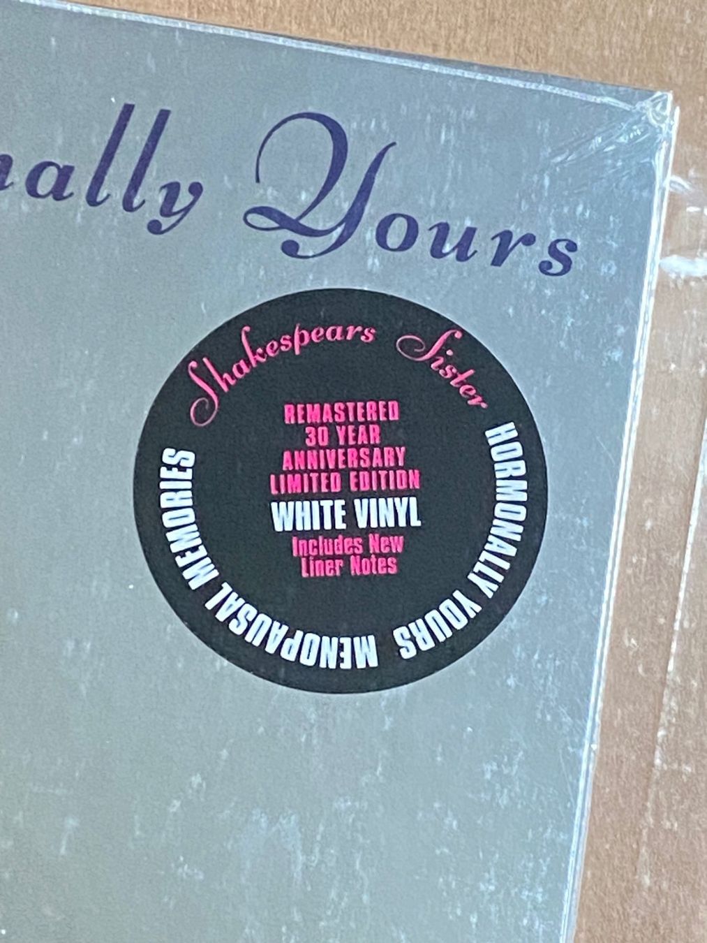 Dischi in vinile: Shakespears Sisters Hormonally Yours – Nuovo e nell'imballaggio originale da Rheinfelden venduto da maramin2009 1