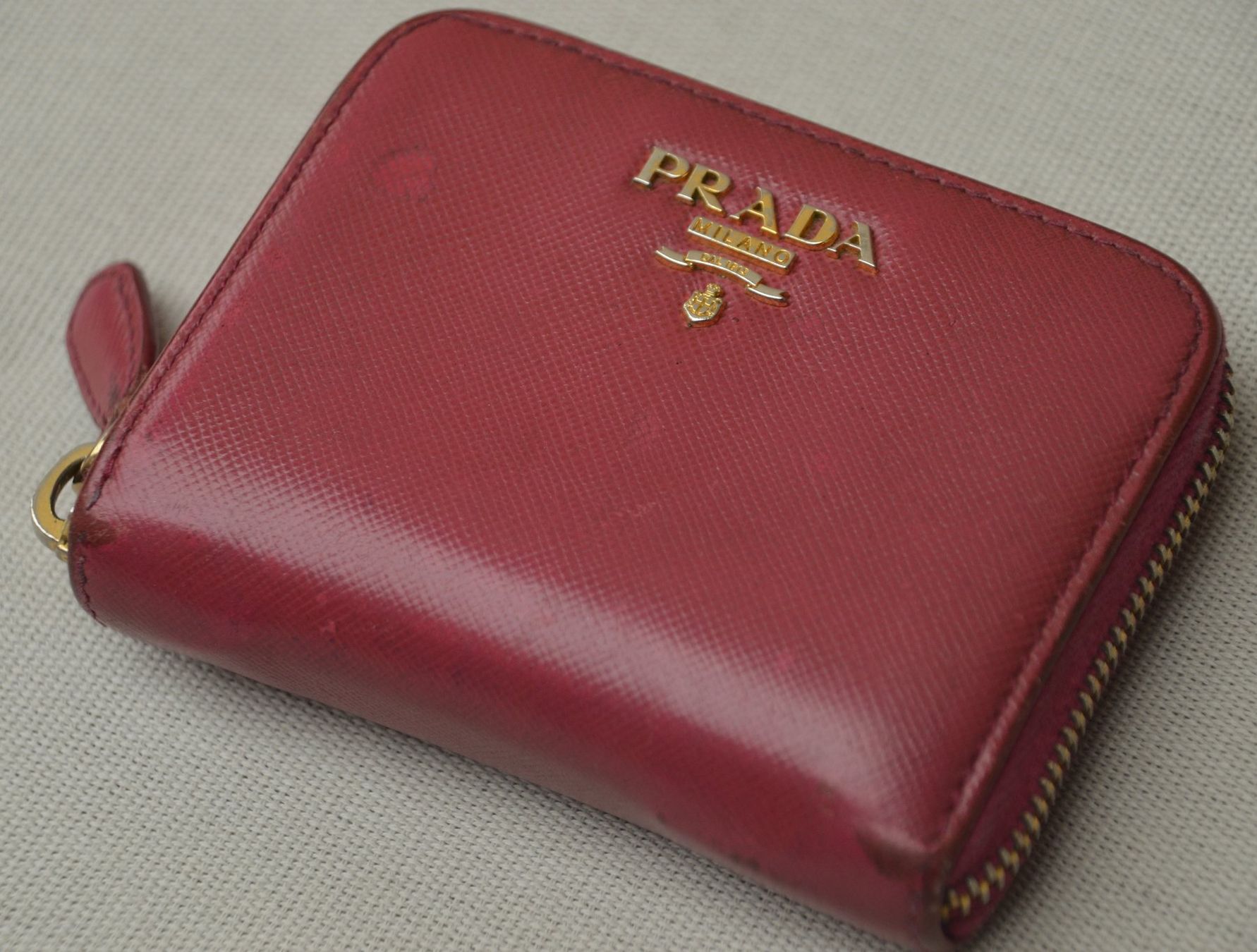 Prada Portamonete: Prada Portemonnaie / Geldbörse – Usato da Collonges venduto da Auganien 5