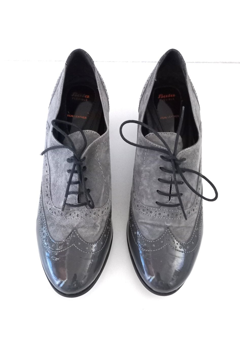Damenschuhe: Stiefeletten Bata Gr. 40, Leder/Wildleder, neu – Gebraucht aus Bévilard von belkin 1