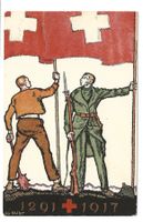 Bundesfeier 1291 - Vaterland - Henri Dunant - 1.VIII.1917