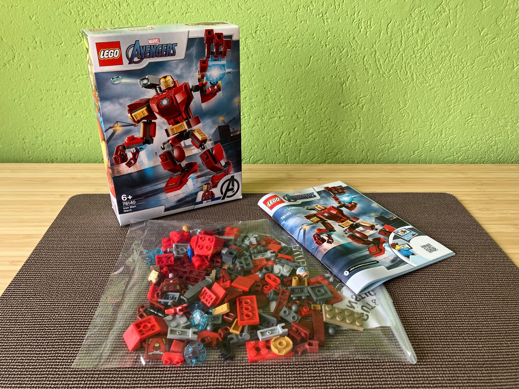 Lego Kit di costruzioni: LEGO Marvel 76140 Iron Man Mech KOMPLETT – Usato da St. Gallen venduto da ti_7knv