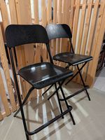 2 Barhocker schwarz