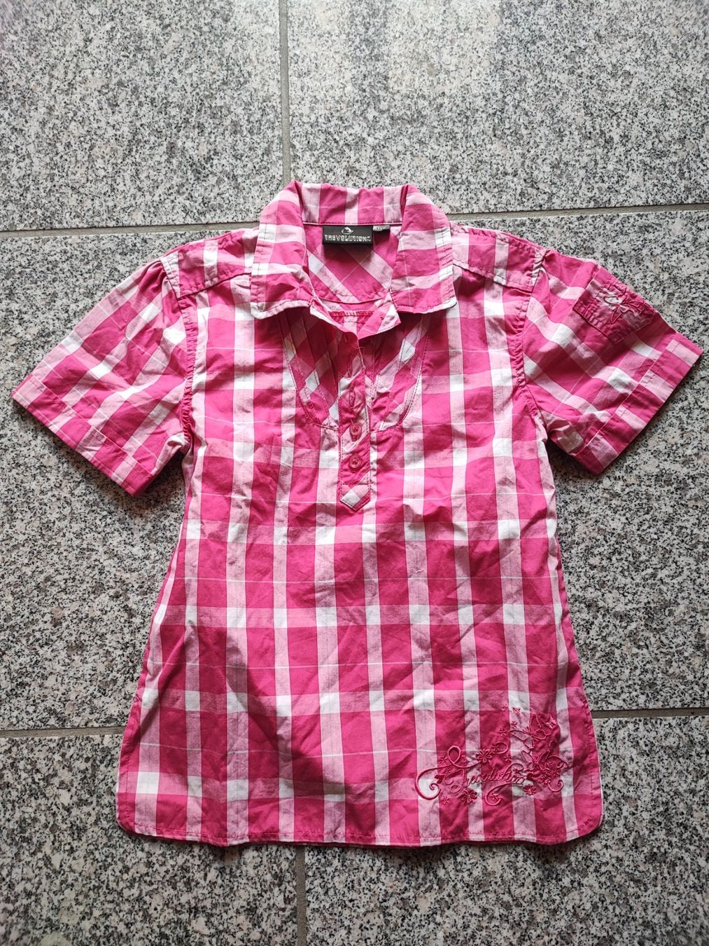 Camicette, T-shirt & Top: Trevolution Wanderbluse Gr. 116 – Usato da Grabs venduto da Margelchopf1