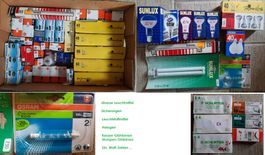 div. Glühbirnen 60W 40W 25W - matt - klar - Sicherungen 6 A