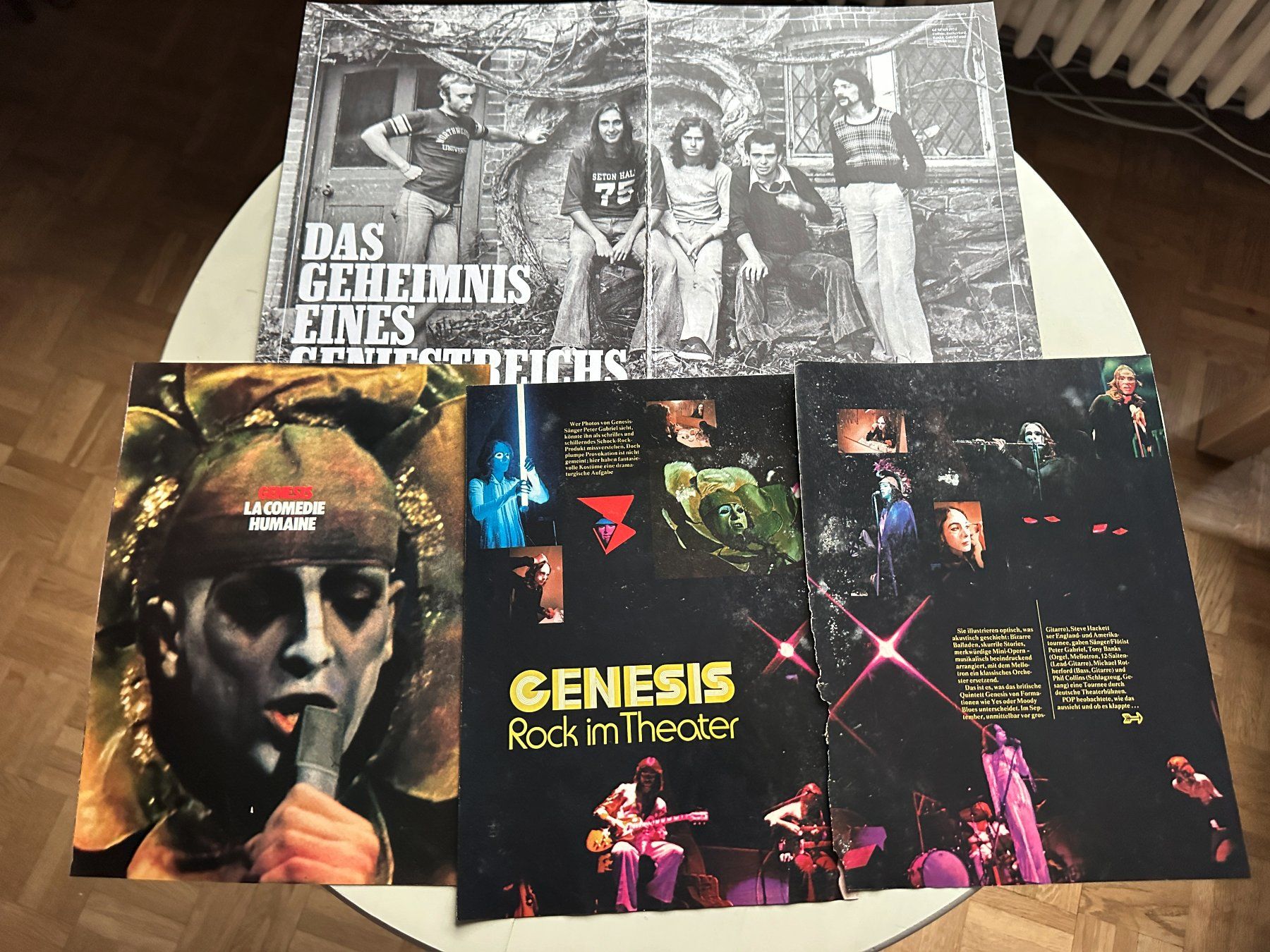 Zeitschriften & Magazine: PETER GABRIEL GENESIS tolle Berichte + Poster Sammlung 70's – Gebraucht aus Basel von Partridge 5