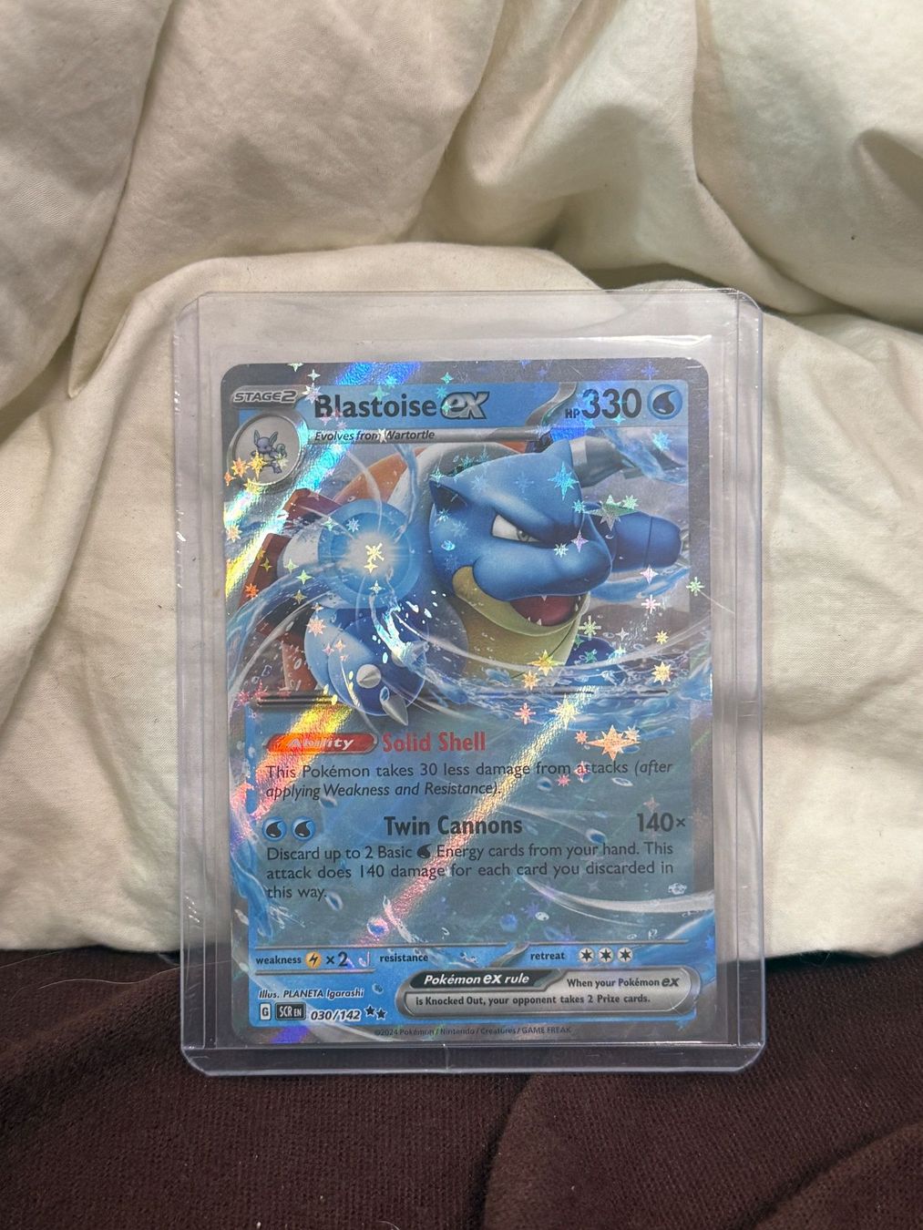 Pokémon Sammelbilder & Trading cards: Pokemon Karte (Blastoise ex) 030/142 – Neu (gemäss Beschreibung) aus Therwil von no15636677