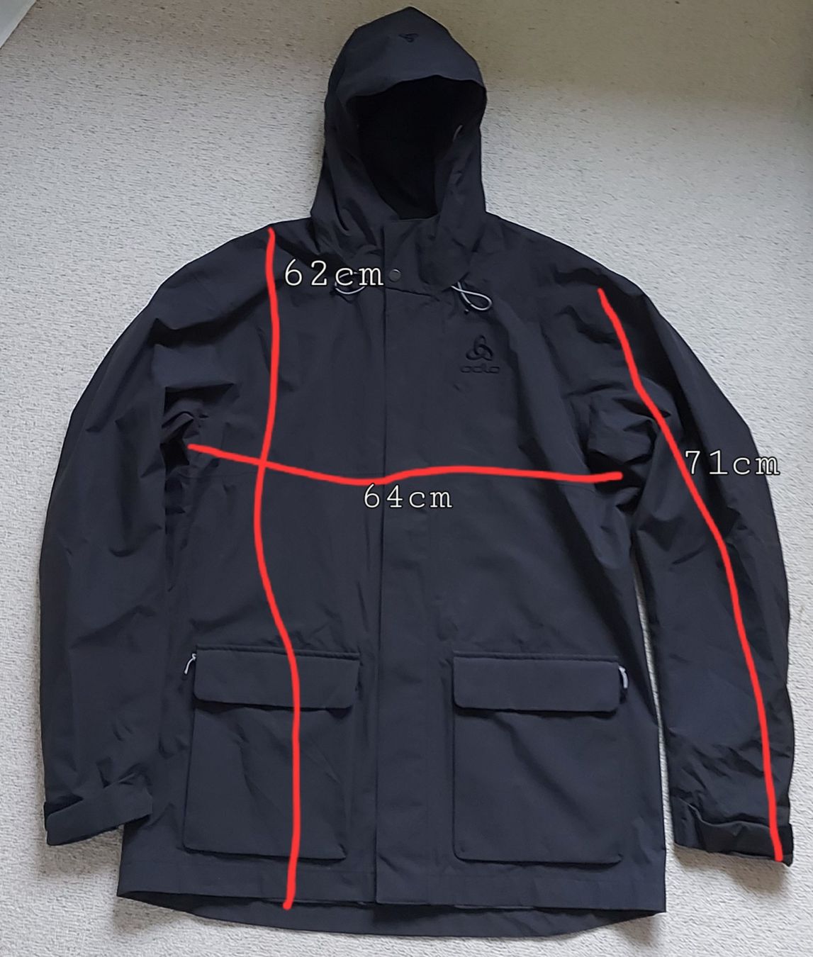 Giacche: Odlo: neue Regenjacke – Usato da Winterthur venduto da Mick77 4