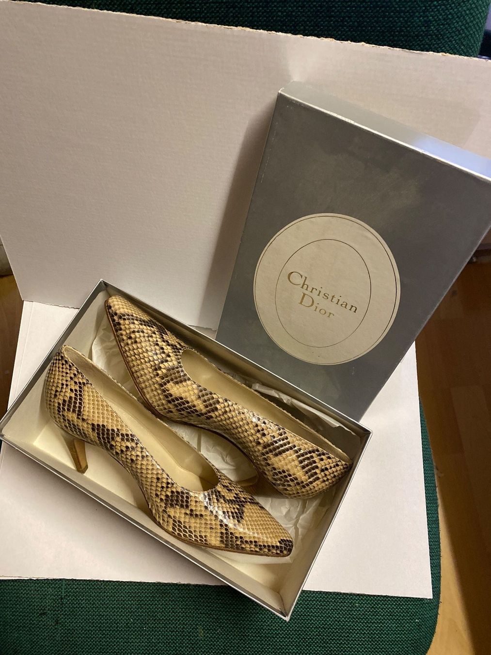 Dior Damenschuhe: CHAUSSURE DAME - CHRISTIAN DIOR - PYTHON - UNIQUE – Neu (gemäss Beschreibung) aus Le Brassus von cinema13