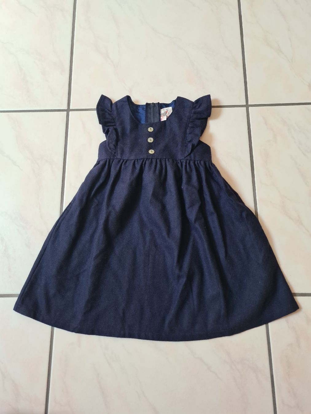 Vestiti & Gonne: Süsses Mädchenkleid Gr.92 dunkelblau – Usato da Ebikon venduto da Songbird85