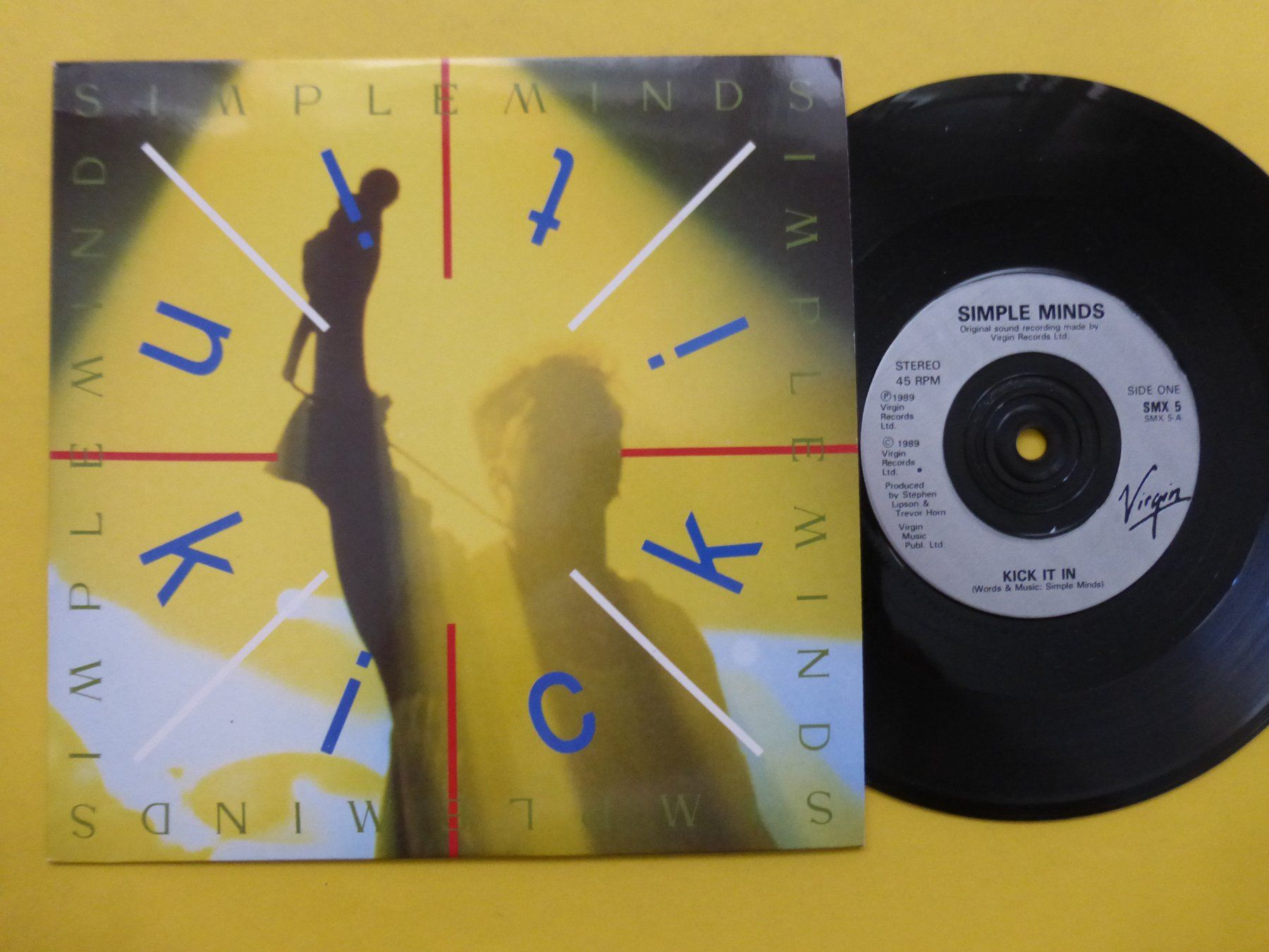 Vinyles: Simple Minds – Kick It In – D'occasion à Zürich par Swiss57