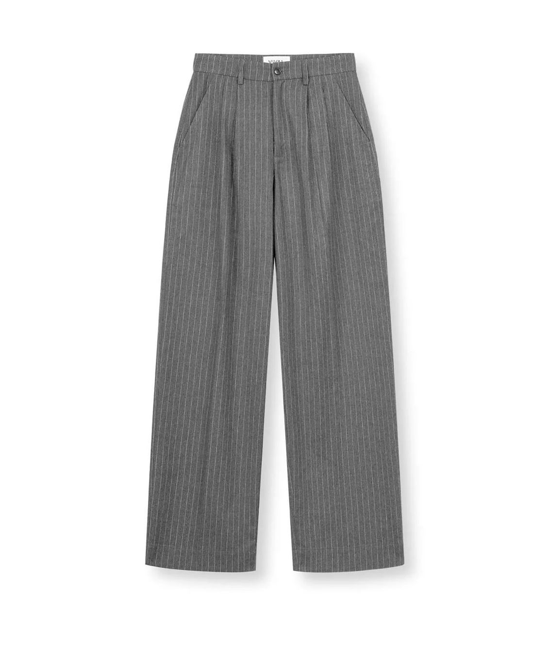 Pantaloni: Vival.Studio Hose Mabel grau mit Nadelstreifen Grösse M – Nuovo (secondo la descrizione) da Luzern venduto da maarteii