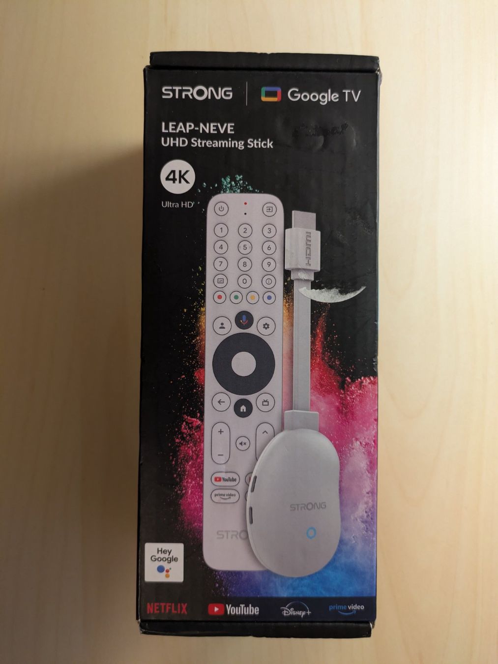 Lettore multimediale & Streamer: Strong UHD Streaming Stick LEAP-NEVE Google TV Android 12 4K – Nuovo e nell'imballaggio originale da Zürich venduto da ms993