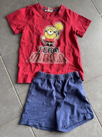 Kurzes Pyjama Minion Basketball Gr. 110/116