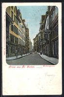 AK St. Gallen, Blick in die Muttergasse