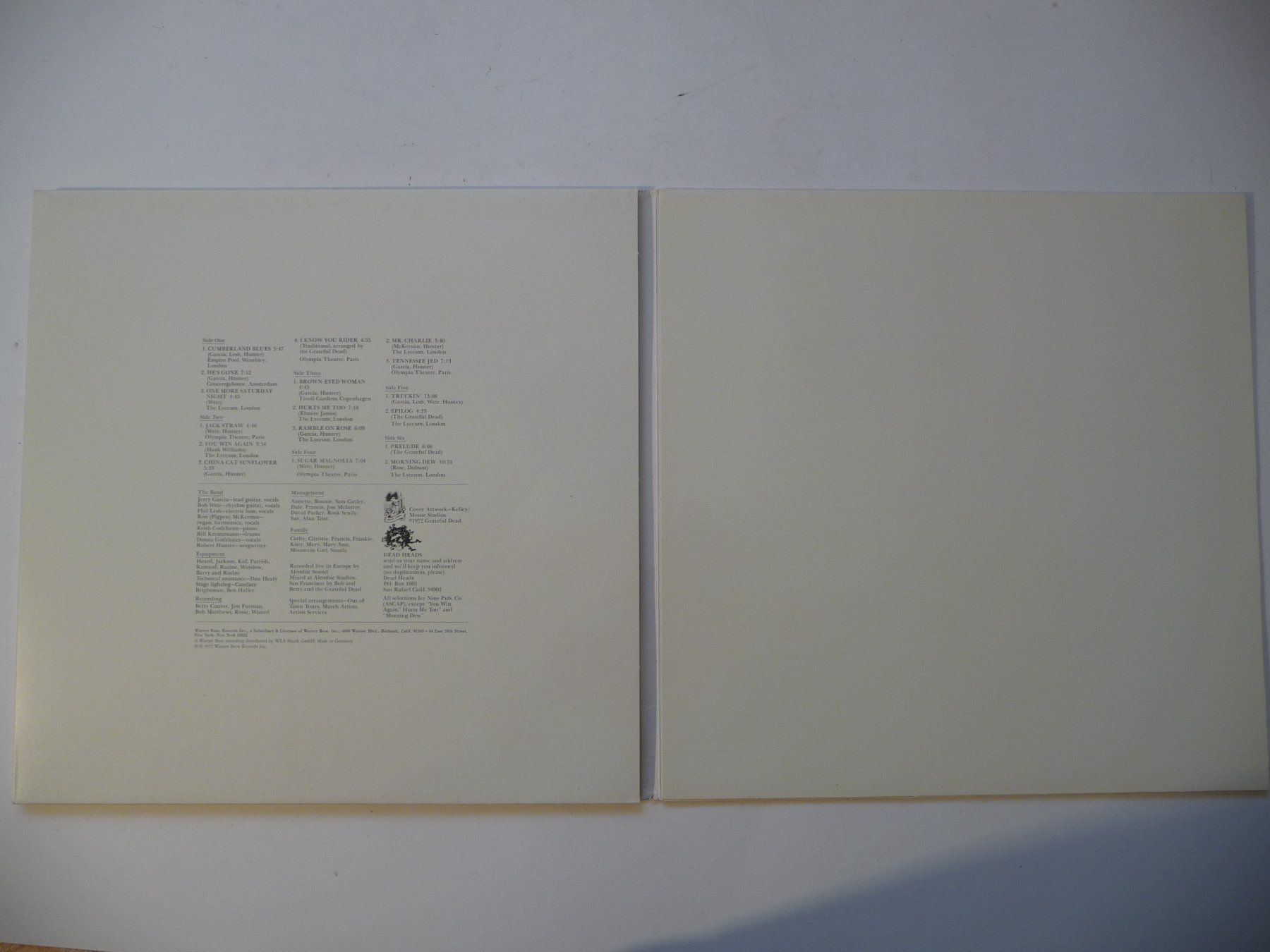 Schallplatten: 3 LP GRATEFUL DEAD - EUROPE 72 – Gebraucht aus Aesch BL von Imoonlight 1