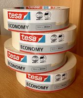 Tesa Economy Abdeckband - 4 Rollen à 50m x 30mm - Neu
