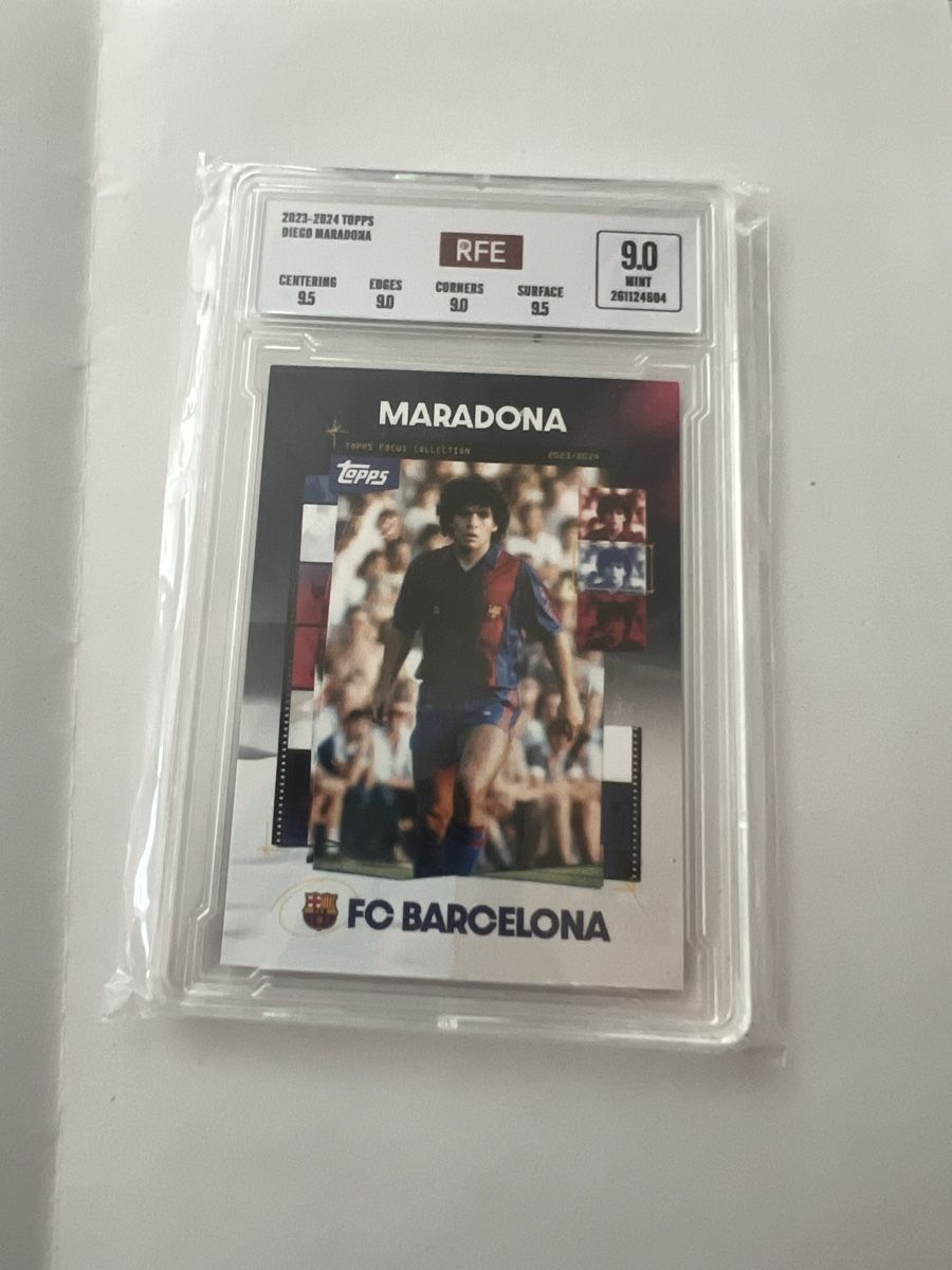 Topps Carte collezionabili: Topps Diego Maradona Slab – Usato da Uhwiesen venduto da maflo2