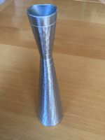 Vase Selangor Pewter Zinn gehämmert silberfarben gebraucht