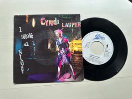 CYNDI LAUPER tolle Single I drove all night Kult 80's Hit