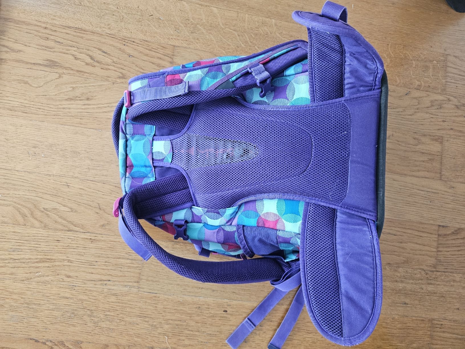 Satch Borse & Zaini: Satch Schulranzen Mädchen lila Muster – Usato da Ebmatingen venduto da Blue123456 1