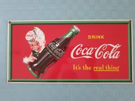 Email Schild Werbung DRINK Coca Cola It's the real thing