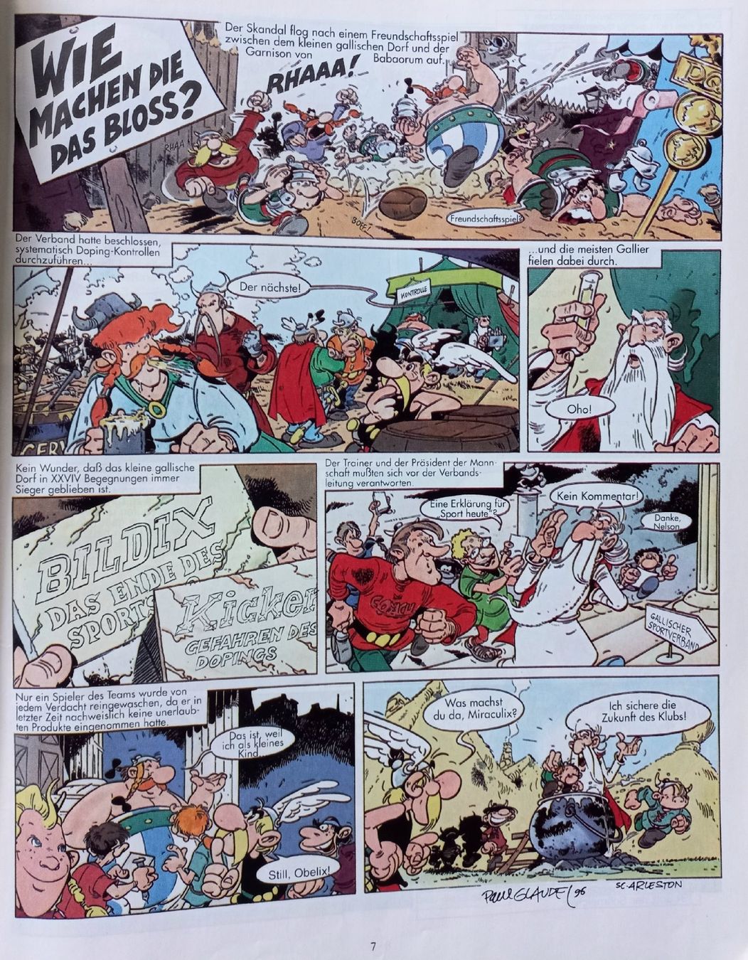 Comics: Comic - Asterix - Uderzo von seinen Freunden gezeichnet – Gebraucht aus Niederuzwil von lubimaja 1