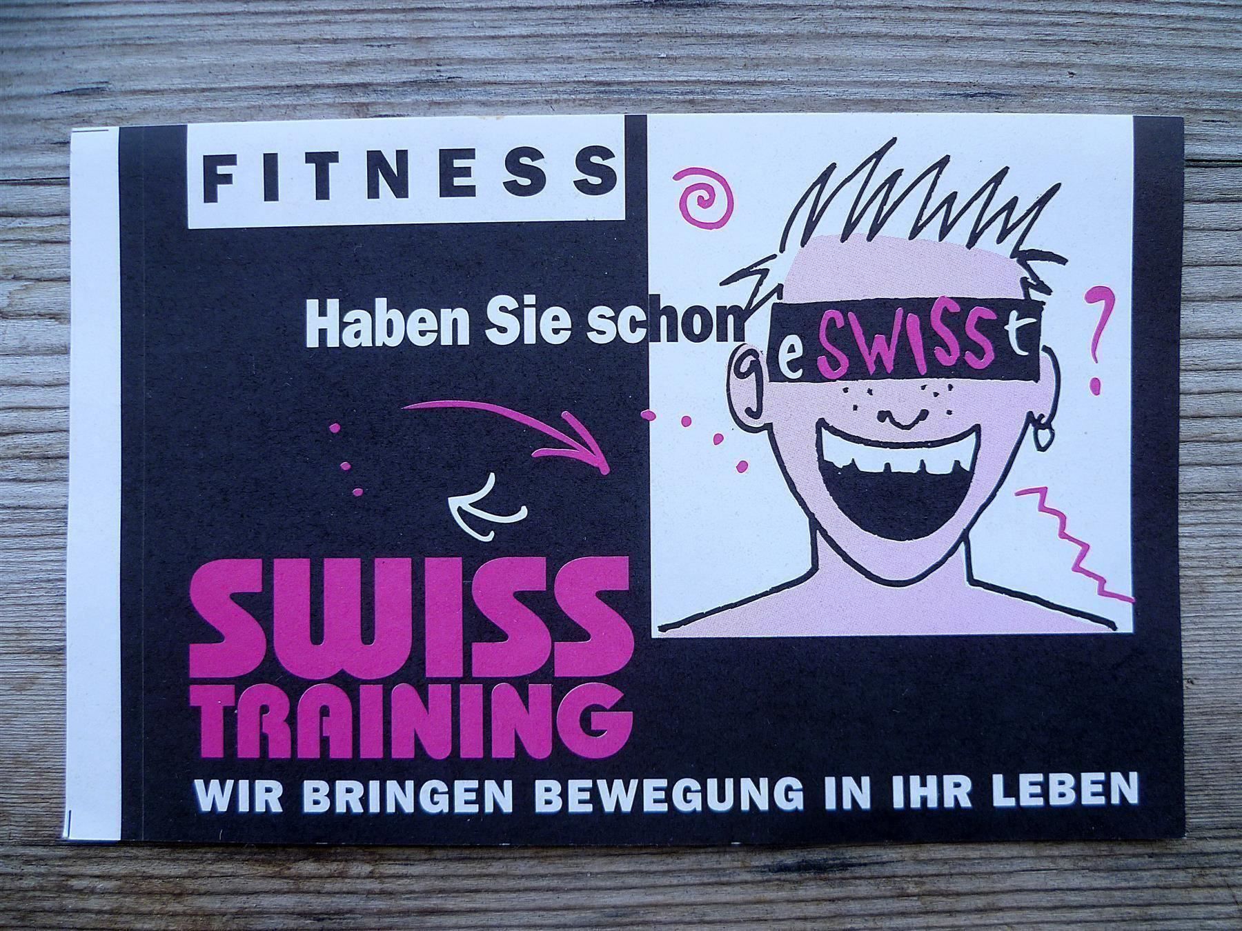 Sticker: Swiss Training Aufkleber – Nuovo (secondo la descrizione) da Aarau venduto da Rdodger