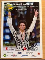 Signiertes Bild Stephane Lambiel Eiskunstlauf Champion Mo...