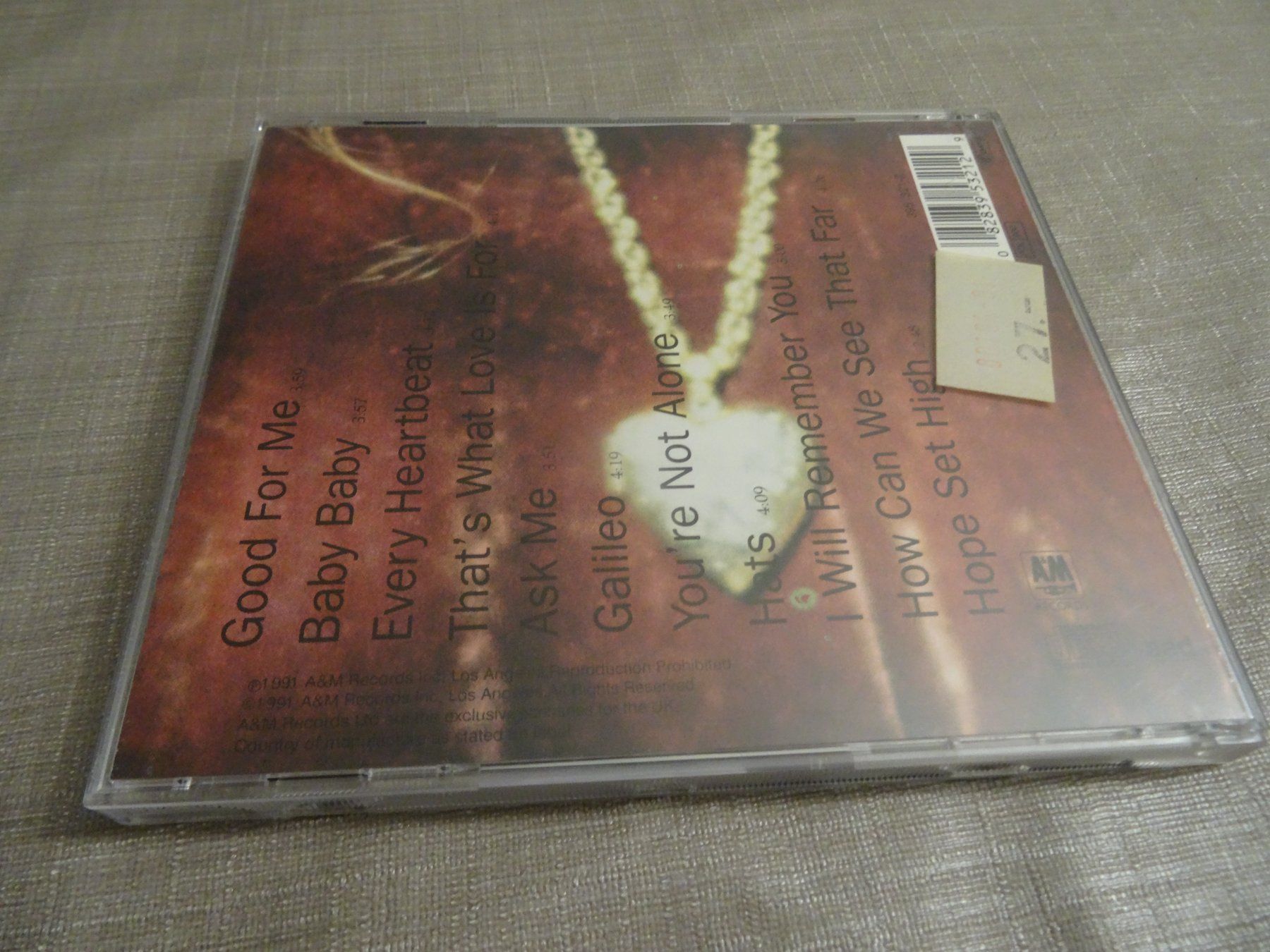 CD: Amy Grant - Heart In Motion CD – Usato da Olten venduto da Disc-Ausverkauf 2