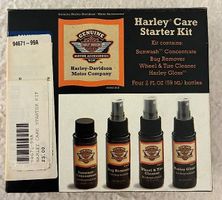 Harley-Davidson Harley Care Starter Kit Genuine 4-2ozBottles