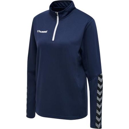 Hummel Hmlauthentic Half Zip Sweatshirt Woman - marine (G...