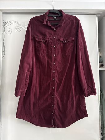 New Look Blusenkleid Feincord 100% Baumwolle Gr.40
