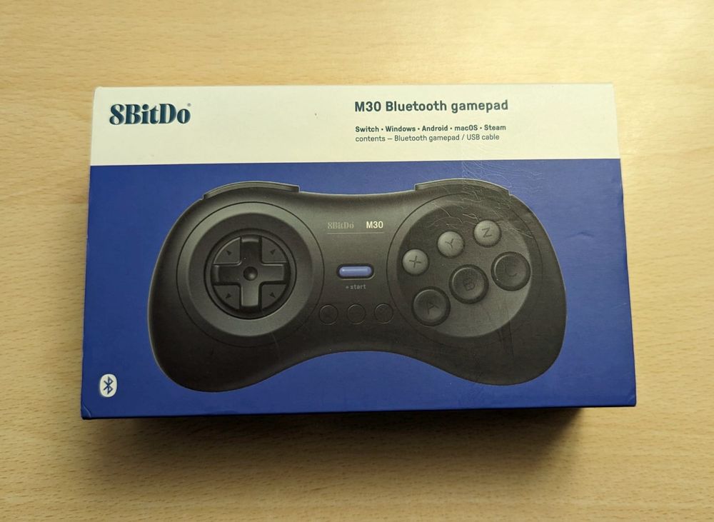 8BitDo M30 Black Bluetooth Gamepad | Kaufen auf Ricardo