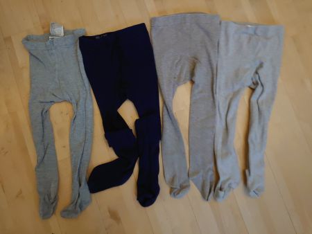4x Strumpfhose Gr. 86/92
