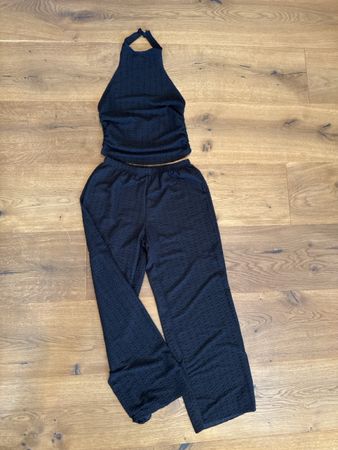 Damen 2-Teiler schwarz