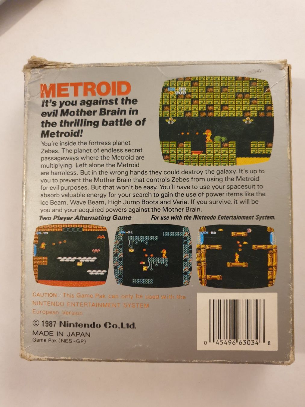 Nintendo Giochi: Nintendo / NES - Metroid OVP – Usato da Rain venduto da Laupia 1