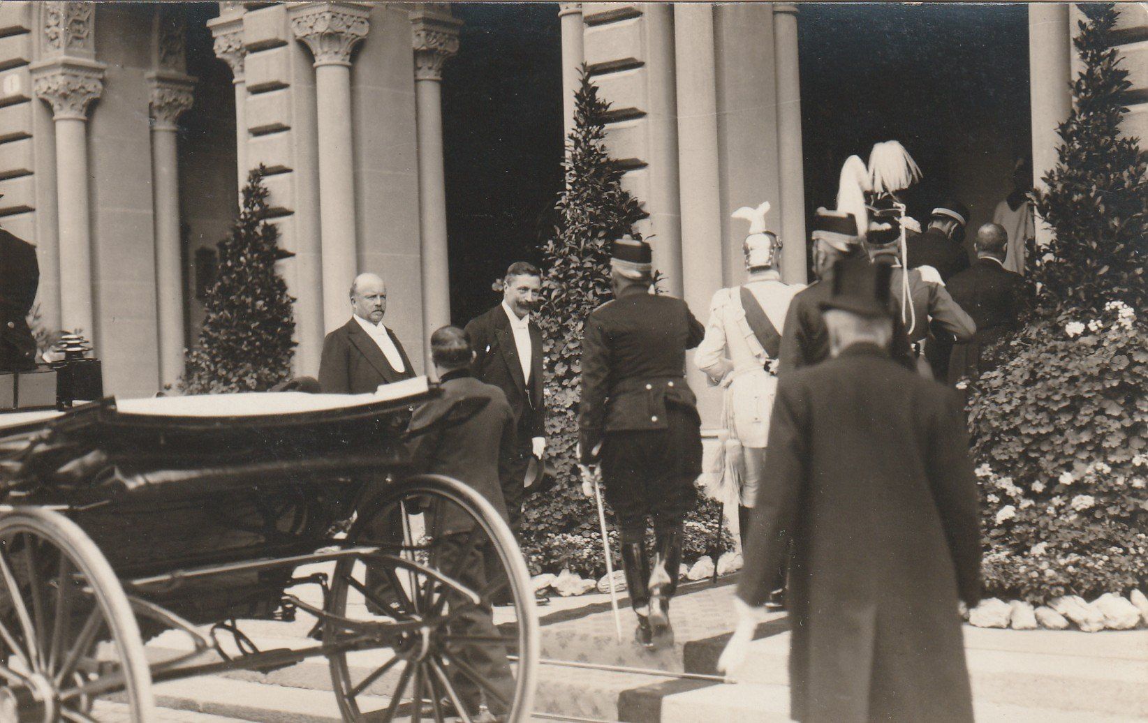 Ansichtskarten: Deutscher Kaiserbesuch 1912 – Gebraucht aus Rorschacherberg von fratovi2