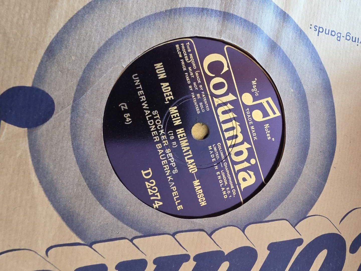 Schallplatten: 9 Schellackplatten – Stocker Sepp – Gebraucht aus Nassen von murancha 7