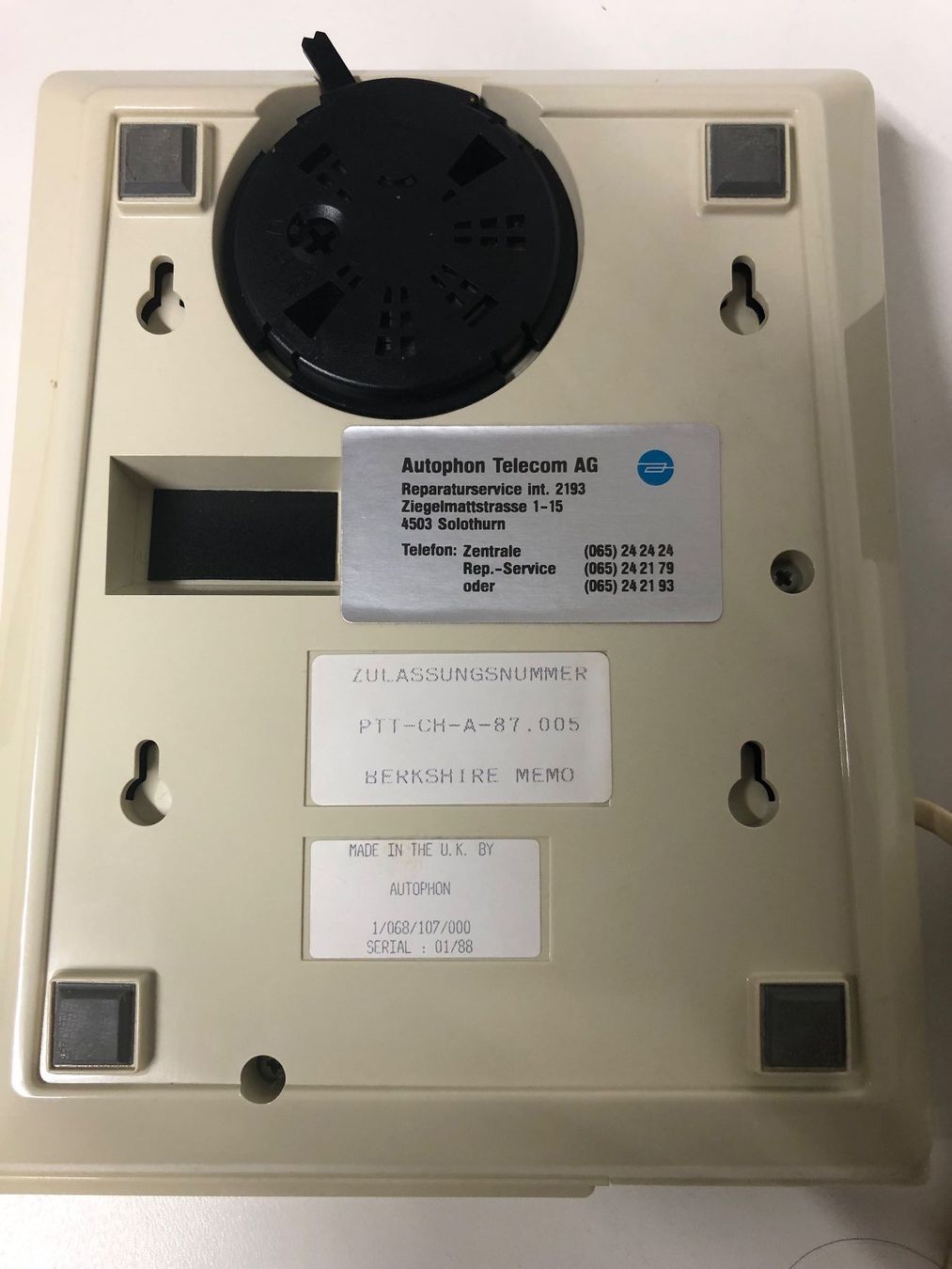 Telefoni: Telefon AUTOPHON – Usato da Kräiligen venduto da hkk 2