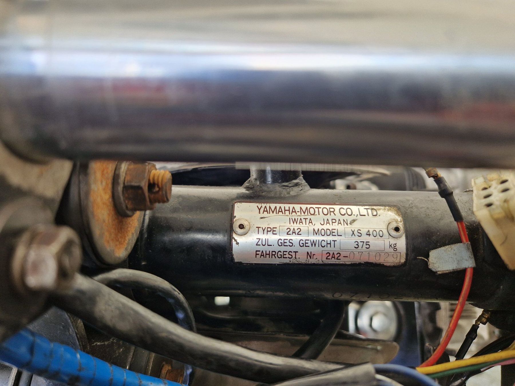 Yamaha Tutti i ricambio per moto: Yamaha XS 360/400 – Difettoso da Uetendorf venduto da MrCapone 2