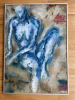 Blauer Akt von Richard Stumm (D) 100x70 cm