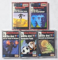 5x Hörspiel Kassetten - Die drei ??? - Alfred Hitchcock