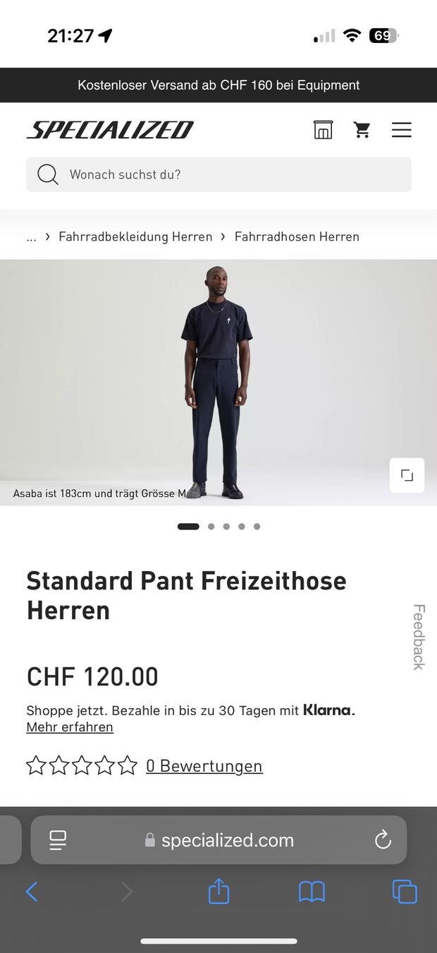 Biciclette: Specialized Standard Pant Freizeithose Herren Grösse 32 – Nuovo (secondo la descrizione) da Ebikon venduto da tibolts 1