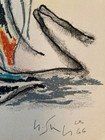 Grafica & Litografie: Gustave Singier, lithographie signée et datée 1966 – Usato da Fribourg venduto da inf_fk2l 3