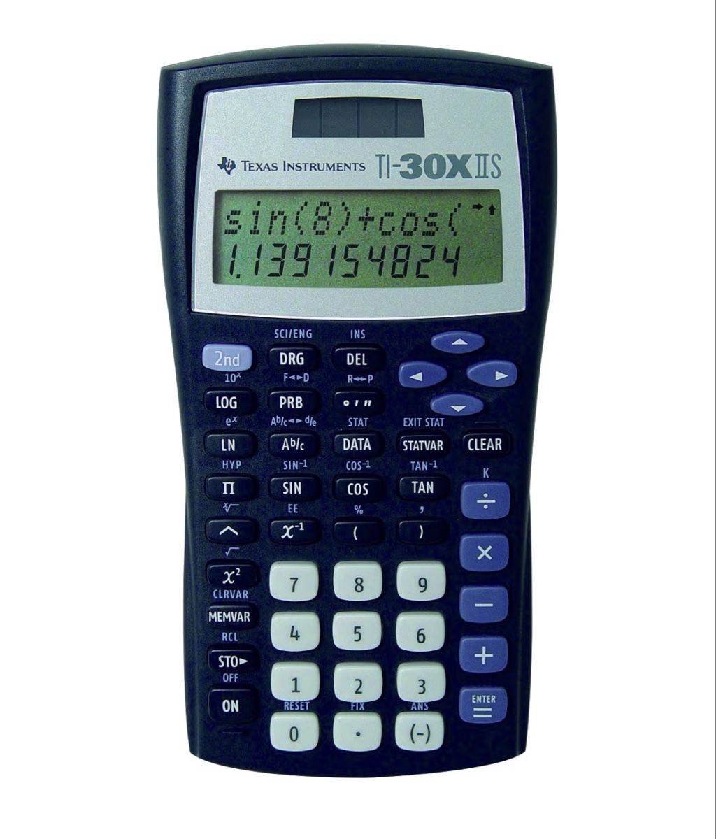 Texas Instruments Calcolatrici tascabili: Texas Instruments TI-30XIIS Taschenrechner – Nuovo e nell'imballaggio originale da Winterthur venduto da Nangooblu 1