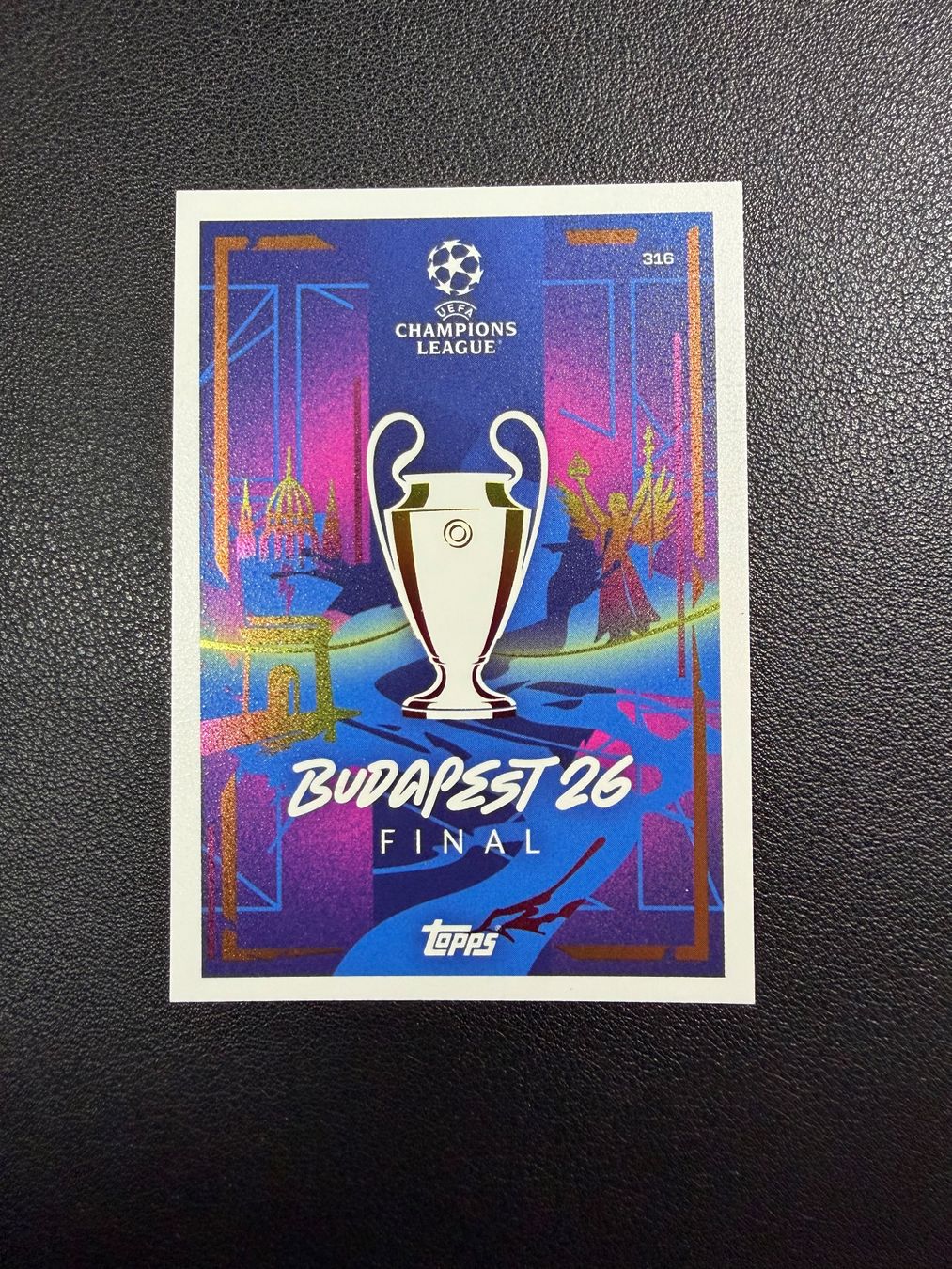 Topps Carte collezionabili: Topps Match Attax 2025/26 CL Final Budapest 2026 – Nuovo (secondo la descrizione) da oberrüti venduto da jeanmei