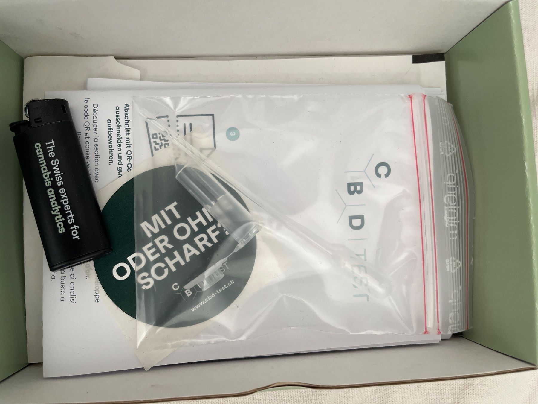 Sonstige Kleidung & Accessoires: Canna Check Box CBD THC A8 Analyse Kit – Gebraucht aus Therwil von gue_7cyy 2