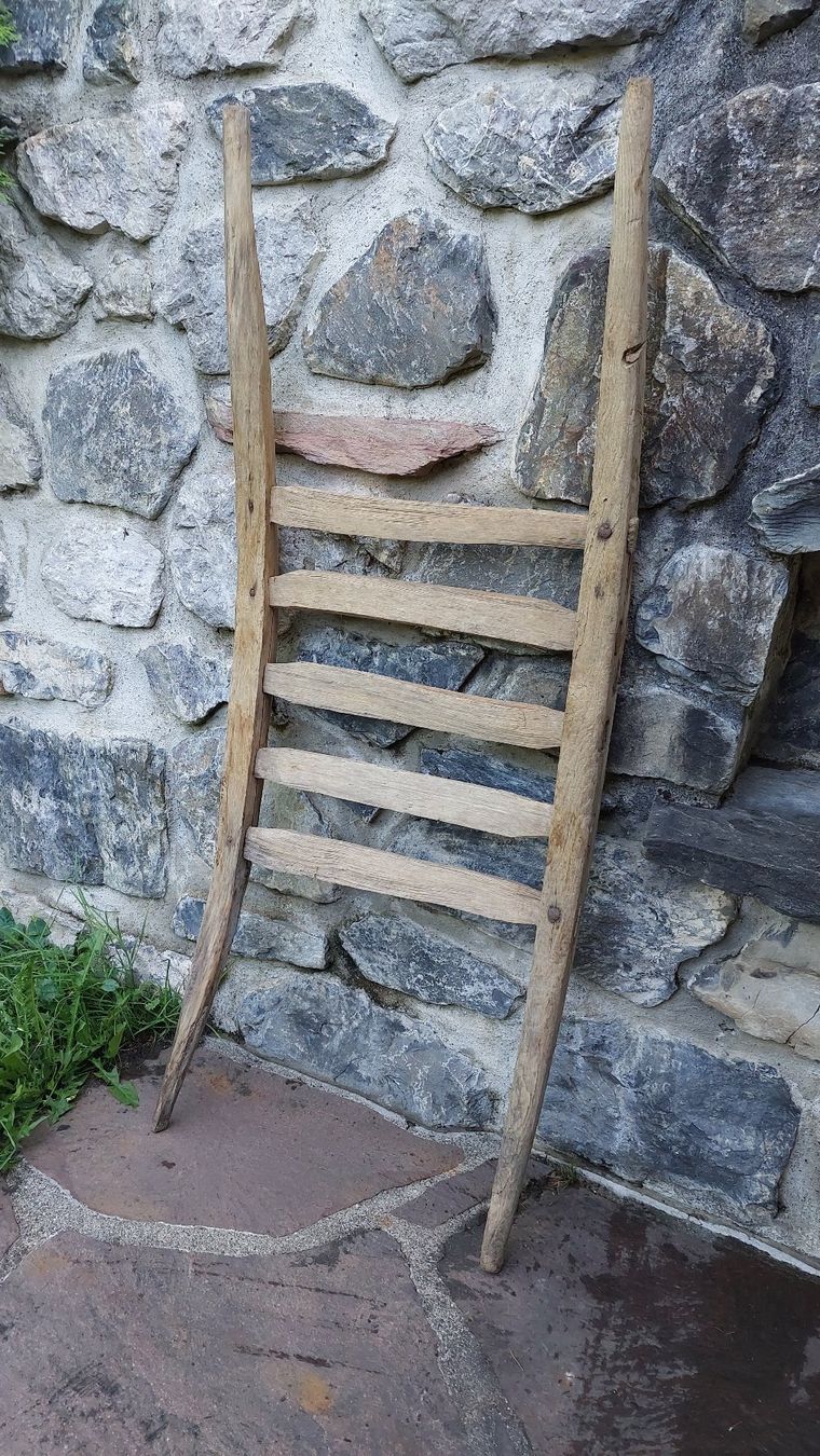 Tutti gli attrezzi: Originelle antike Steintragbahre aus Holz – Usato da Muri b. Bern venduto da Spassholz 2