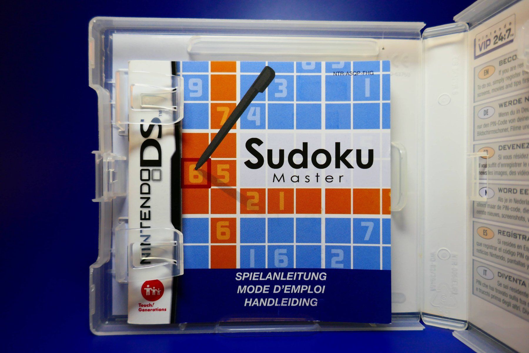Nintendo Giochi: Sudoku Master - Nintendo DS – Usato da Vuarrens venduto da Espace-Retro 1
