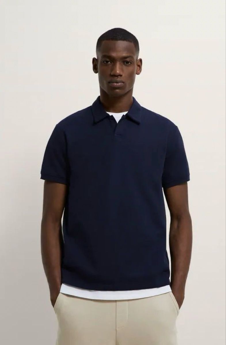 Zara Magliette Polo: Zara Polo Shirt Navy Blue Size M – Usato da Bern venduto da Wil.Wayne 3